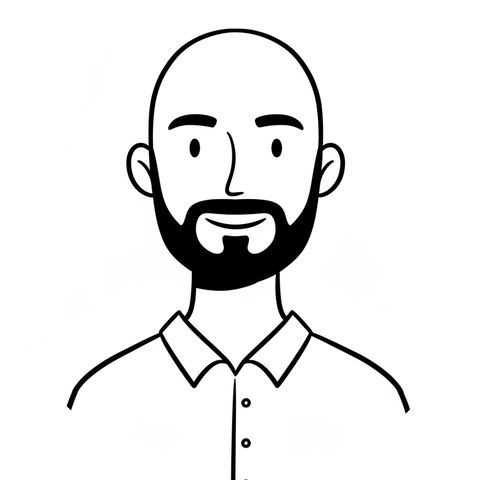 Illustration of the founder